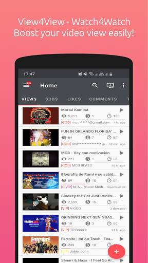uTubeX - Boost your channel स्क्रीनशॉट 2