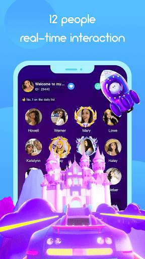 Raha - Funny Voice Chatrooms screenshot 1