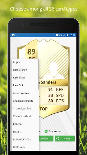 FUT Card Creator 21 screenshot 4