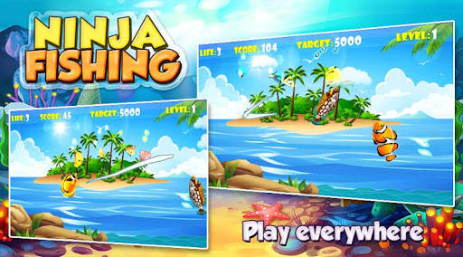 Ninja Fishing screenshot 5