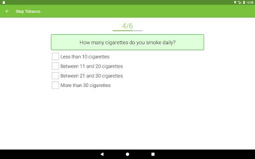 Stop Tobacco Mobile Trainer. Q screenshot 20
