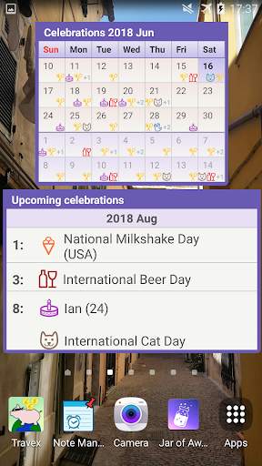 Celebrate! - Fun celebrations calendar скриншот 6