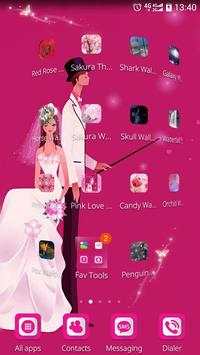 Pink Love Theme CM Launcher screenshot 5