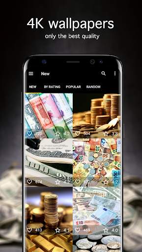 Money Wallpapers 4K screenshot 1