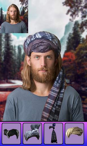 Pathan Afghan Turban Photo Editor – Pakool & Cap screenshot 2