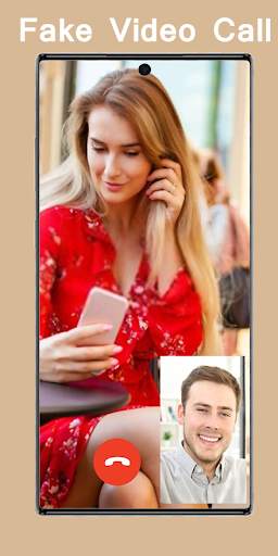 Girls Fake Video Call prank - Feel Girlfriend Call screenshot 1