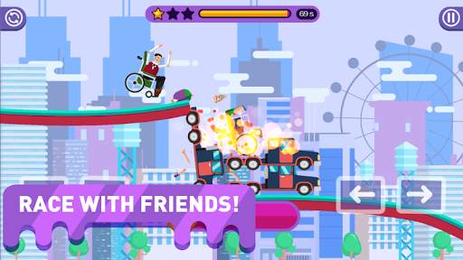 Scary Wheels: Funny Racing screenshot 5