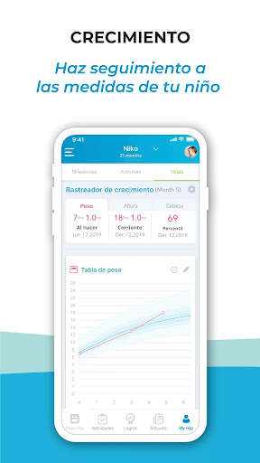 BabySparks - Actividades y Log screenshot 7