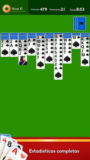Solitario Spider Plus screenshot 7