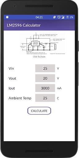 LM2576/96 Calculator स्क्रीनशॉट 5