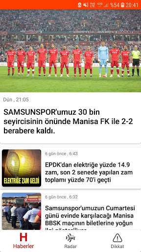 Samsun Radar screenshot 4