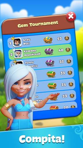 Gemmy Lands: Match 3 em Linha screenshot 6
