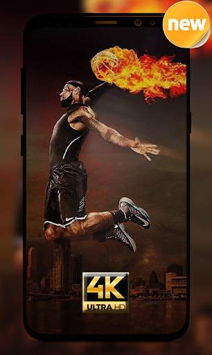 Lebron JAMES Wallpapers 4k HD : Basketball screenshot 2