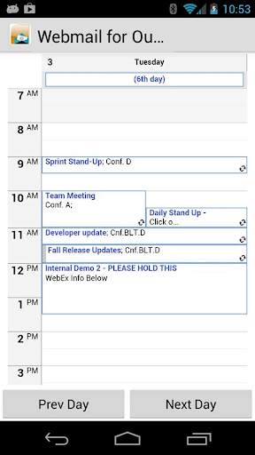 Webmail for Outlook screenshot 7