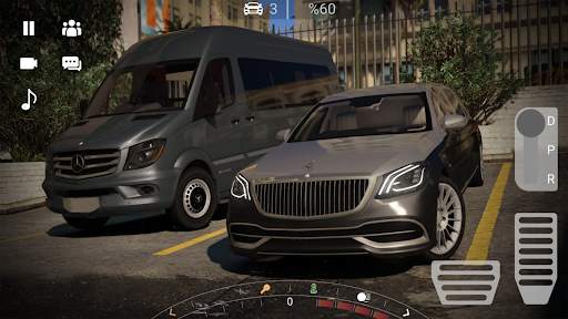 Car Driving Mercedes Maybach screenshot 1