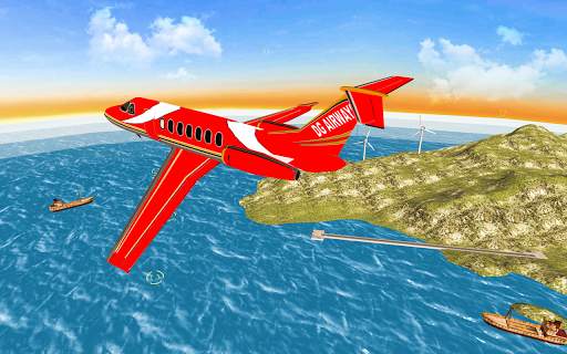 War Plane Flight Simulator Challenge 3D screenshot 3