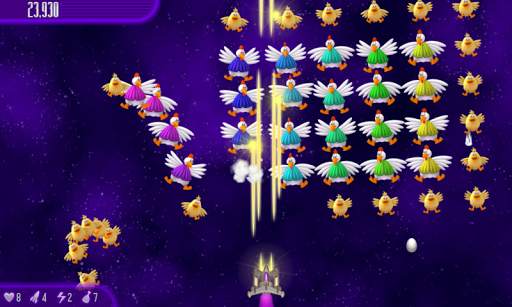 Chicken Invaders 4 HD (Tablet) скриншот 8