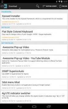 Xposed Installer screenshot 5