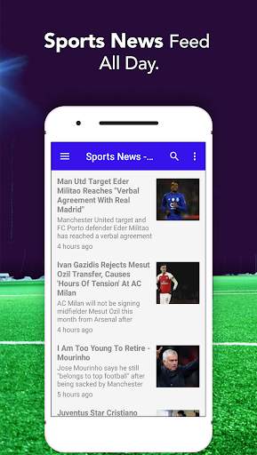 Sports News screenshot 1