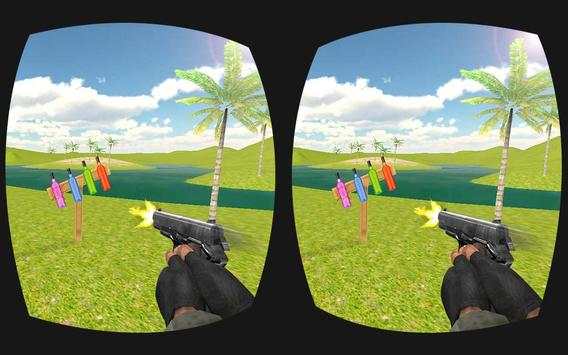 VR Bottle Shooting Expert Simulator Game 3D 2017 screenshot 4