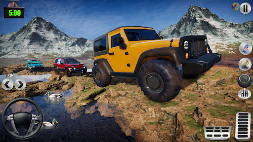 Suv Jeep Driving Games Offroad screenshot 3