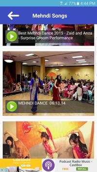 Mehndi Night Dance Video Songs screenshot 2