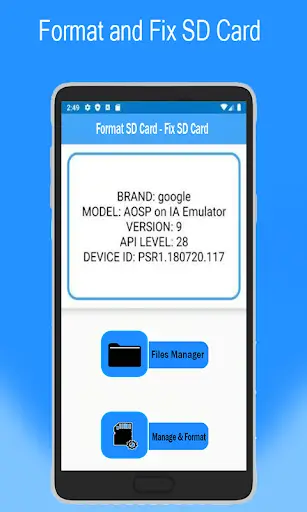 Format SD Card - Memory Format screenshot 3