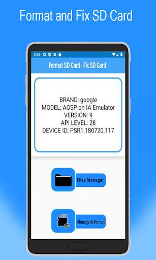 Format SD Card - Memory Format screenshot 3