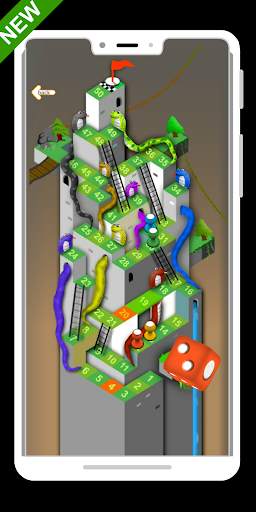 mini Snakes and Ladders स्क्रीनशॉट 3