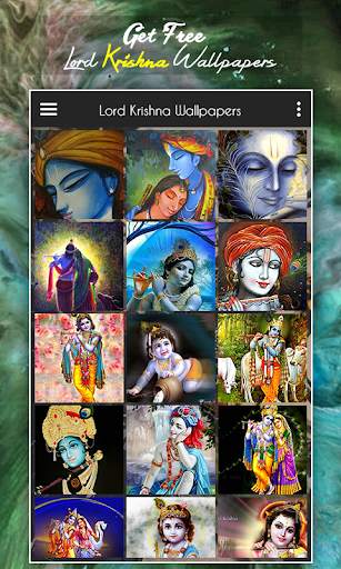Lord Krishna HD Wallpaper screenshot 3