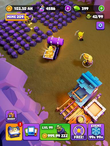 Gold & Goblins: Idle Merger скриншот 10