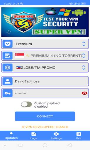 Super VPN PH (Main) screenshot 1