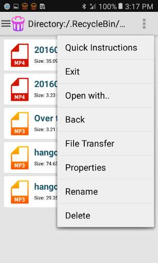 Audio Recycle Bin screenshot 6