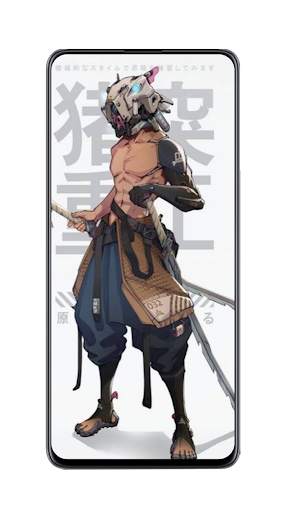 HD Inosuke Kimetsu no Yaiba Anime Wallpaper screenshot 2