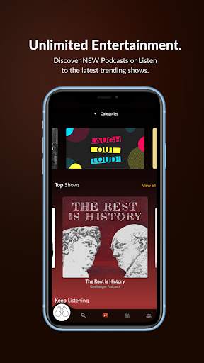 Overhaul FM: Podcast Player screenshot 1