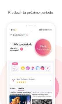 Calendario Menstrual Cherry -Supervisa Tu Período screenshot 1