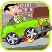 Bean Car Racing Adventures Game logo