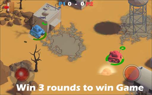 Tanks Battle - Wifi screenshot 1