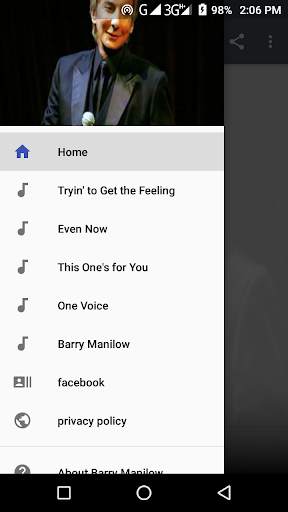 Barry Manilow Songs स्क्रीनशॉट 1