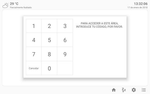 Panel de Control de Alarma MQTT screenshot 4