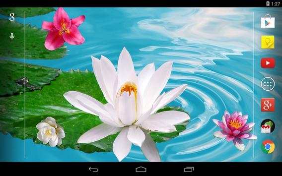 Lily on Water Live Wallpaper screenshot 6