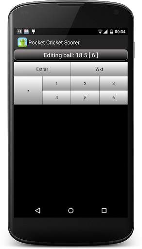 Pocket Cricket Scorer screenshot 3