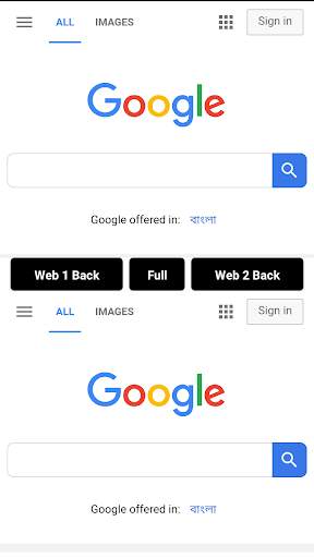 Dual Fast Browser screenshot 2