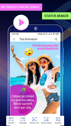 My Photo Lyrical Video Status Maker screenshot 4