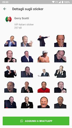 VIP italiani sticker per WhatsApp - WAStickerApps screenshot 3