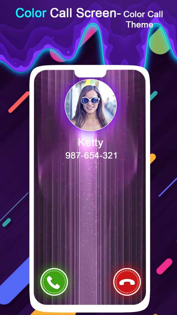 Color Call Screen - Color call Theme screenshot 4