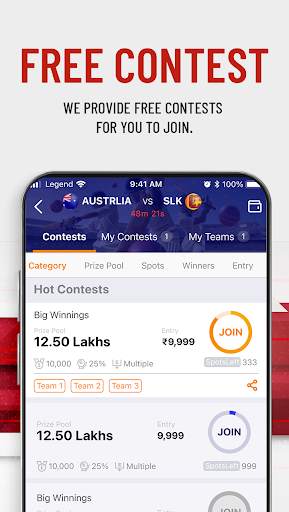 Legend Fantasy- Fantasy sports screenshot 4