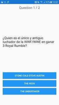 WWE Easy QUIZ screenshot 4