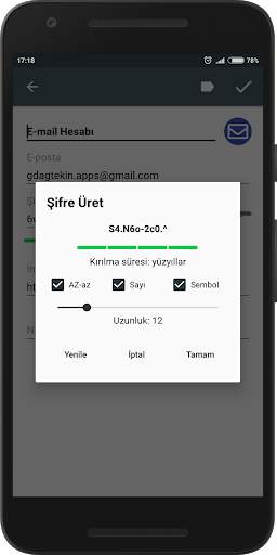 GD Şifre Yöneticisi screenshot 4