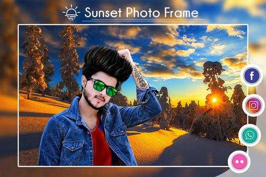 Sunset Photo Frame screenshot 5
